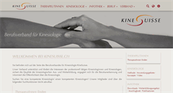 Desktop Screenshot of kinesuisse.ch